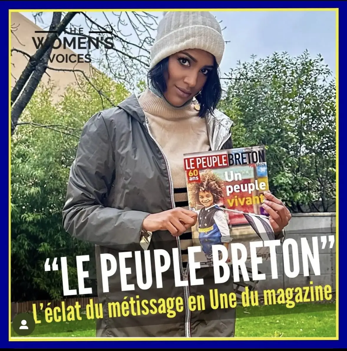 L’Éclat du métissage sur la Une du magazine « Le Peuple Breton »