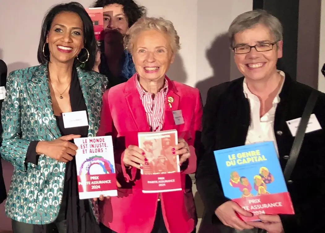 Tania Gombert laureat Prix Parite Assurance 2024 avec le livre